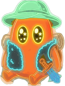 Pachi, la mascota de Arte Pata Imprenta